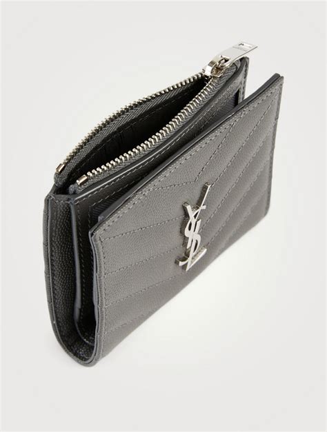 women's ysl card holder|ysl zipped card case.